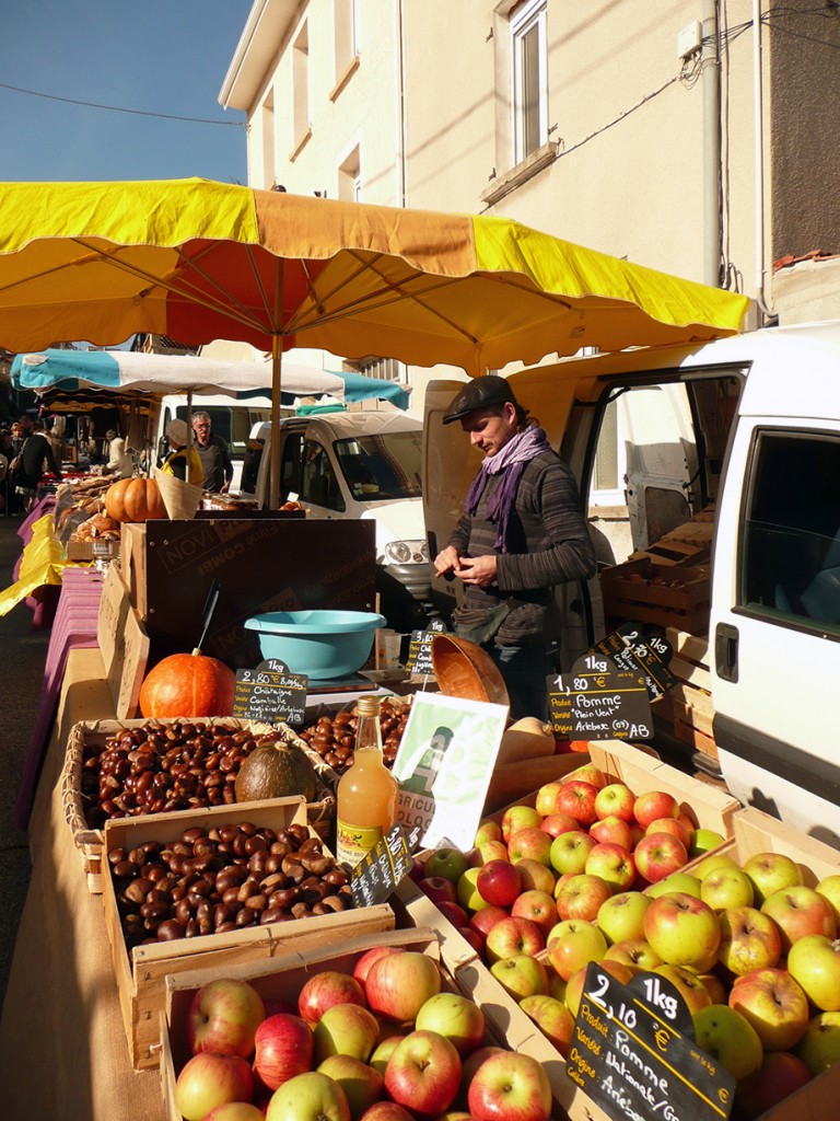 Stand de La Ferme des Genêts sur les marchés et foires